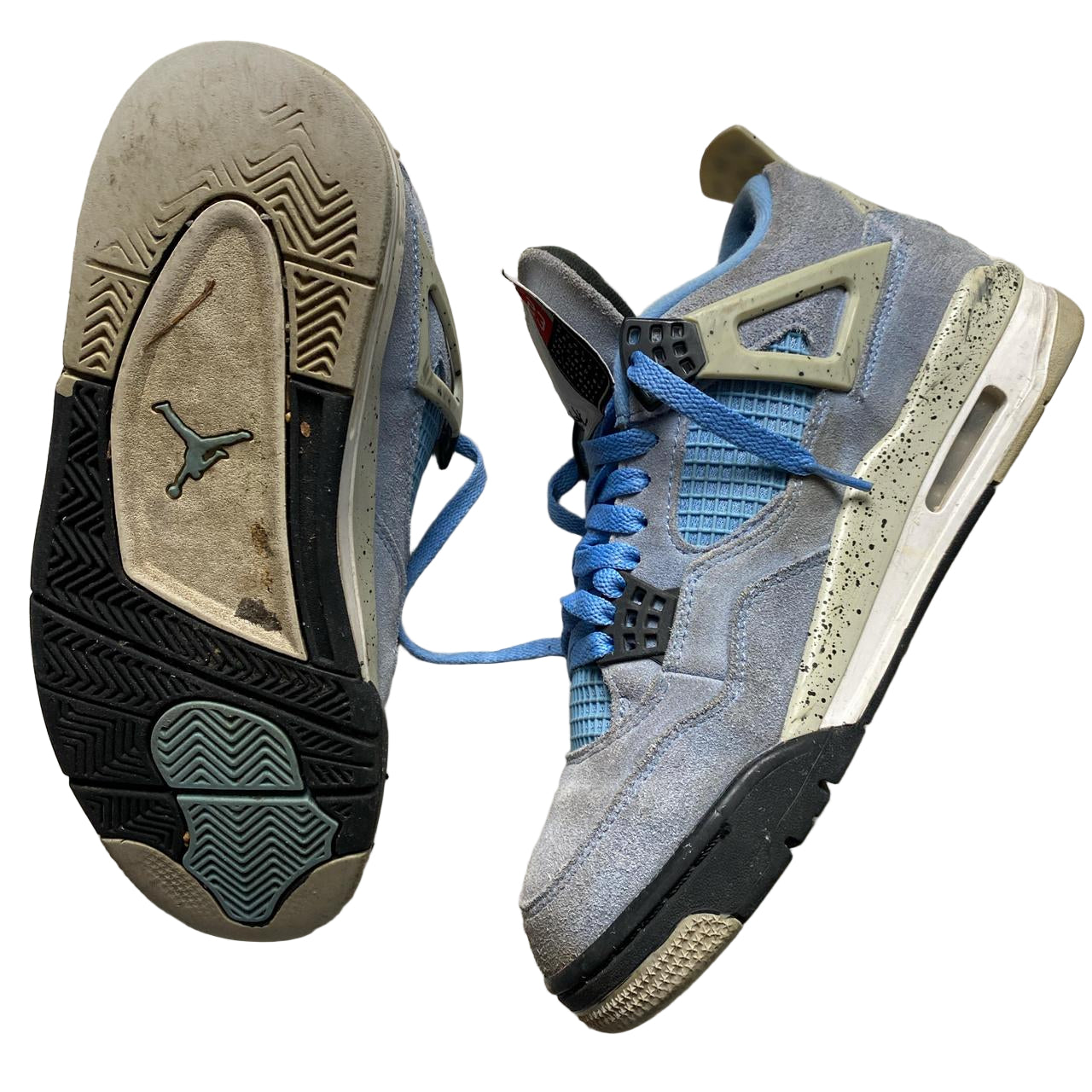 Jordan 4 UNC University Blue Light Blue (UK 7.5)