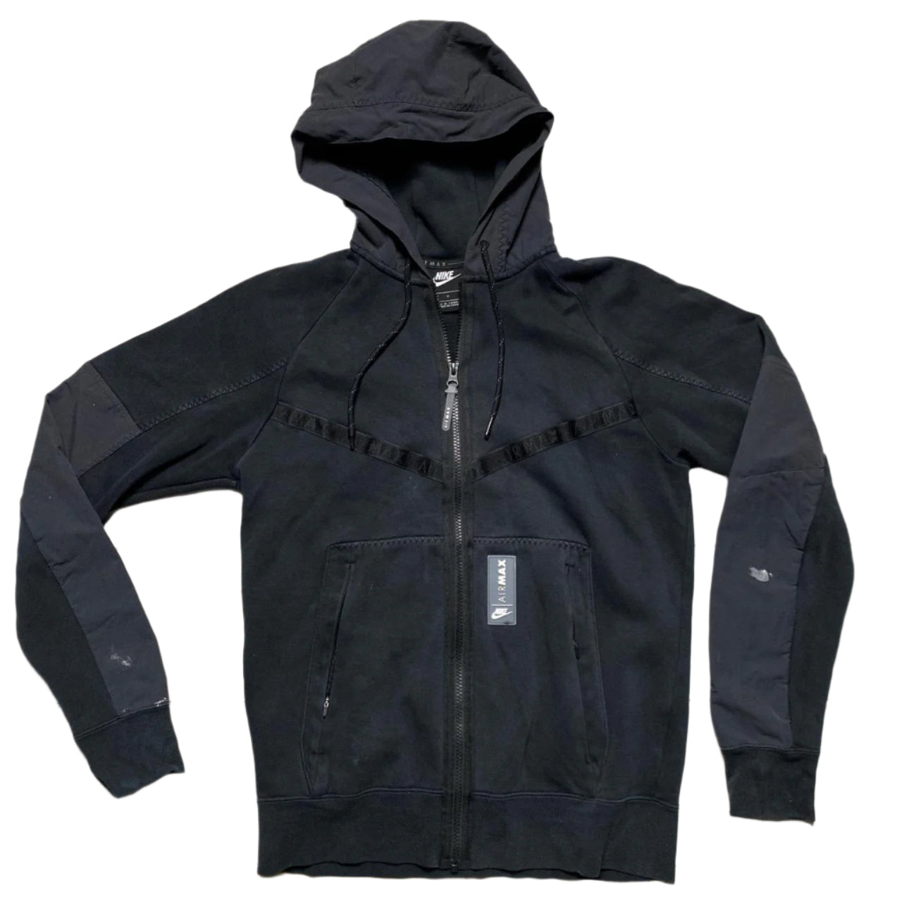 Nike Air Max Black and White Hoodie (S)