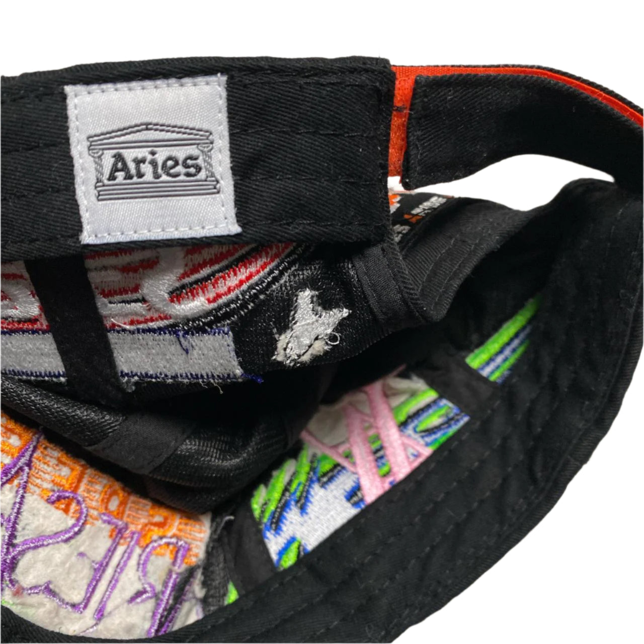 Aries Arise Nascar Multicolour Black Cap