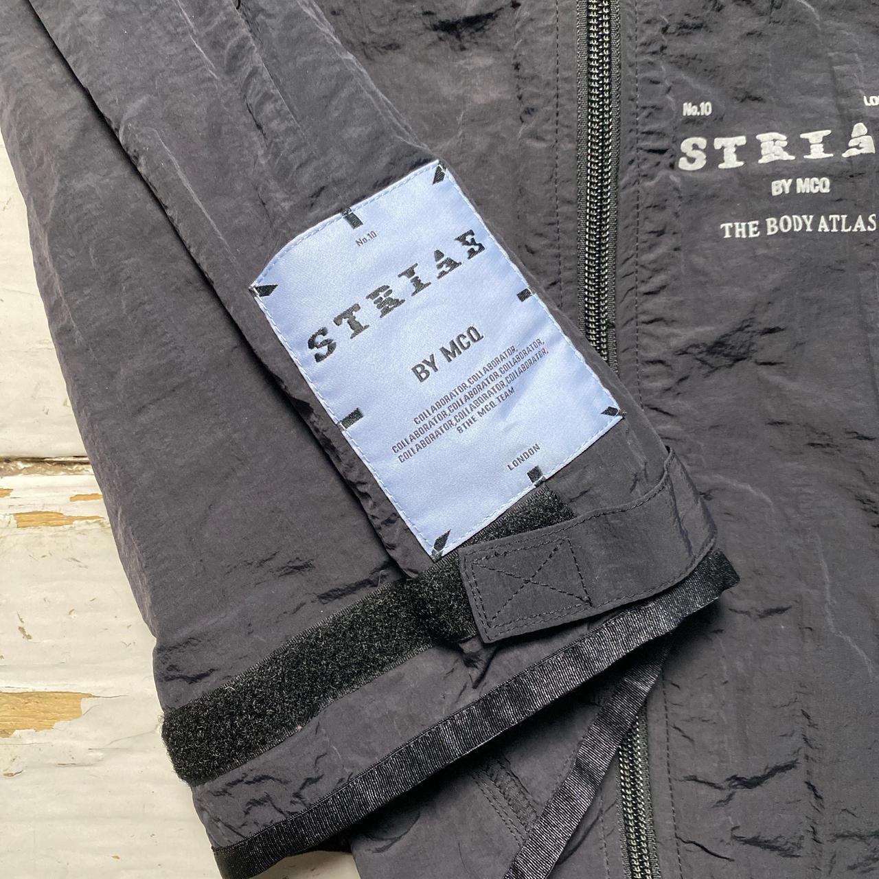 Strias By Alexander McQueen MCQ Black and Orange Gilet (M)
