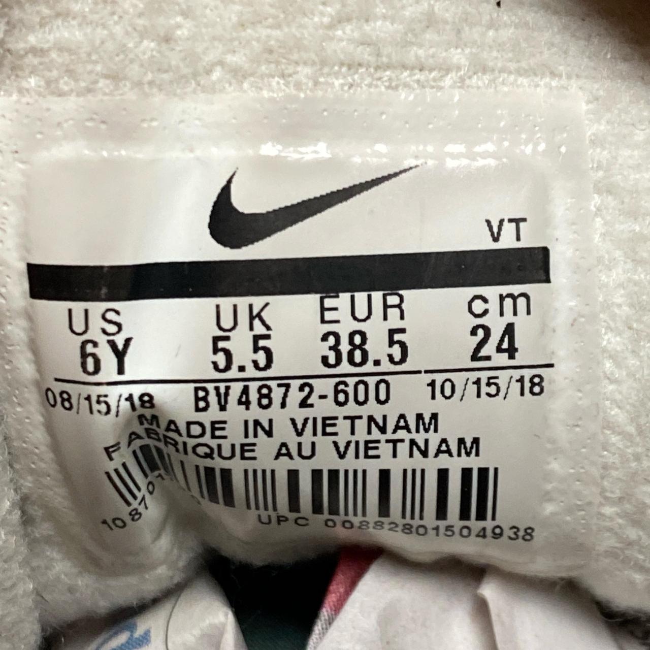 Nike Air Max 98 White and Red (UK 5.5)