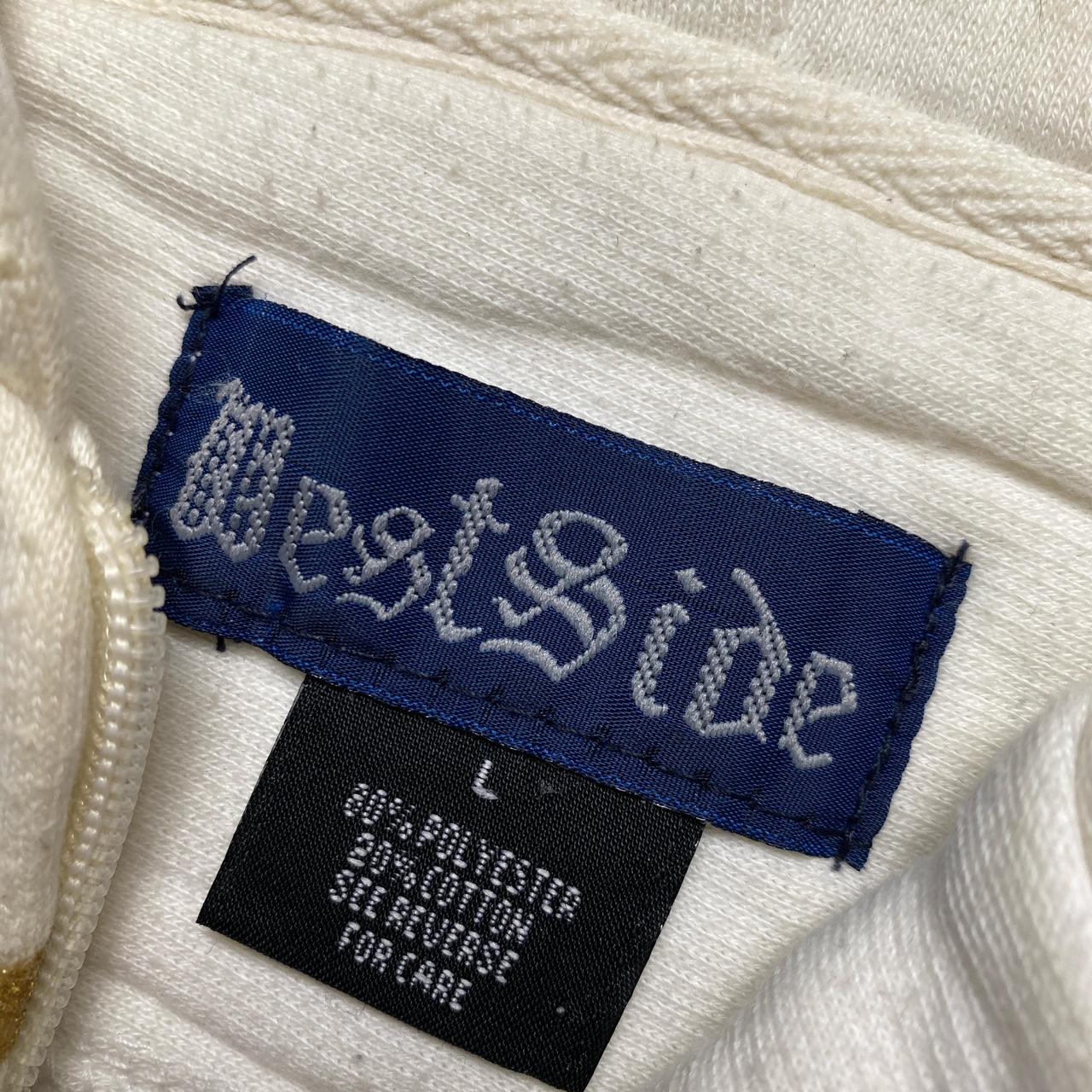 Tough Face 2 Pac Vintage 90’s Cream Hoodie (L)