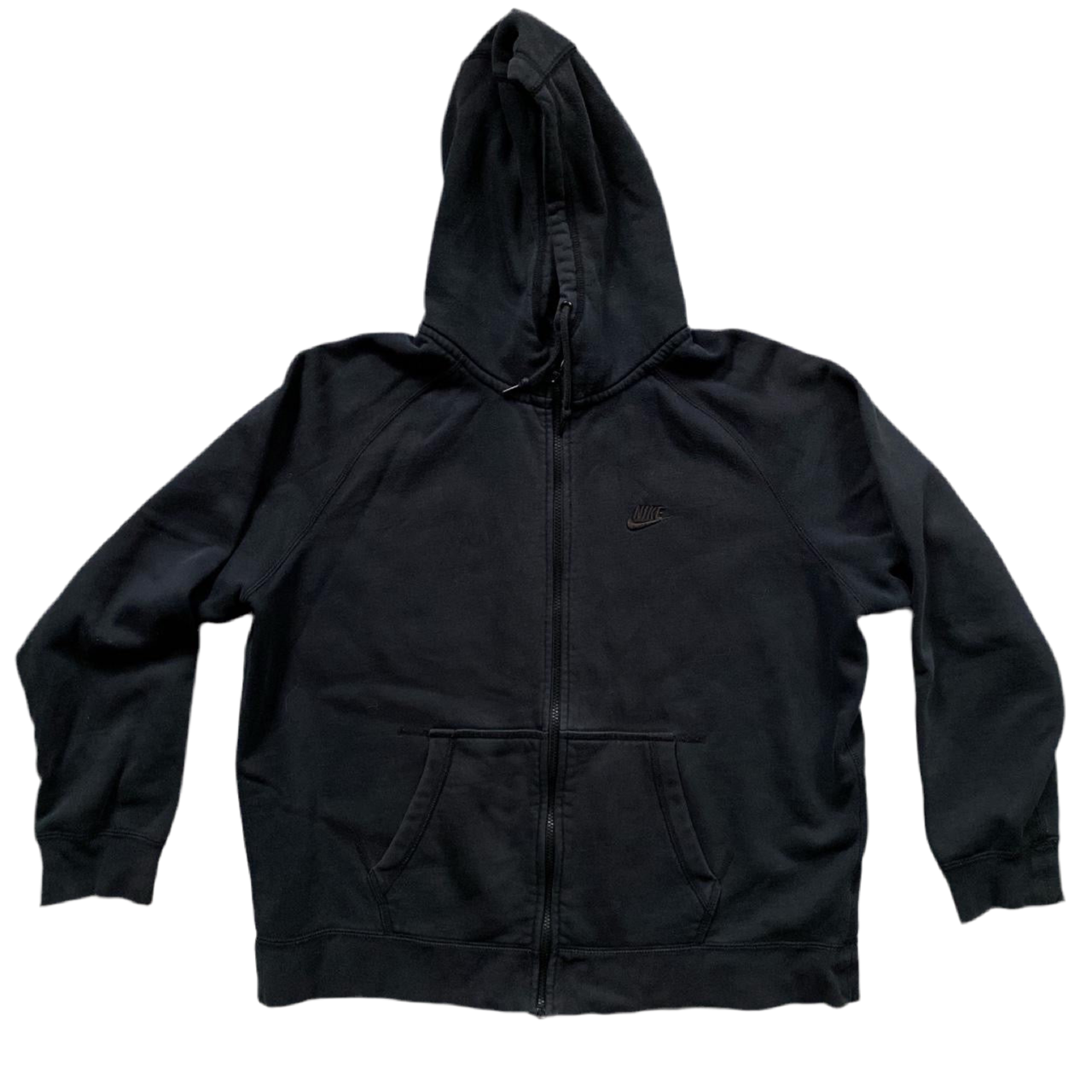 Nike Swoosh Black Hoodie (2XL)