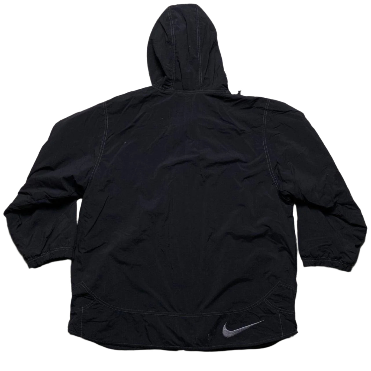 Nike Vintage 90’s Swoosh Black Jacket (L)