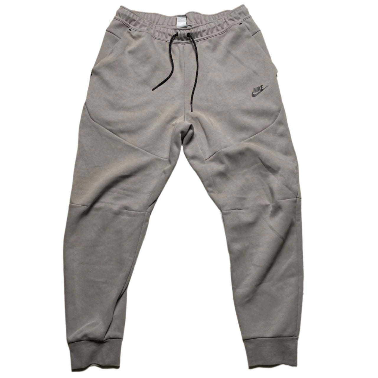 Nike Tech Fleece Grey and Black Joggers (M)