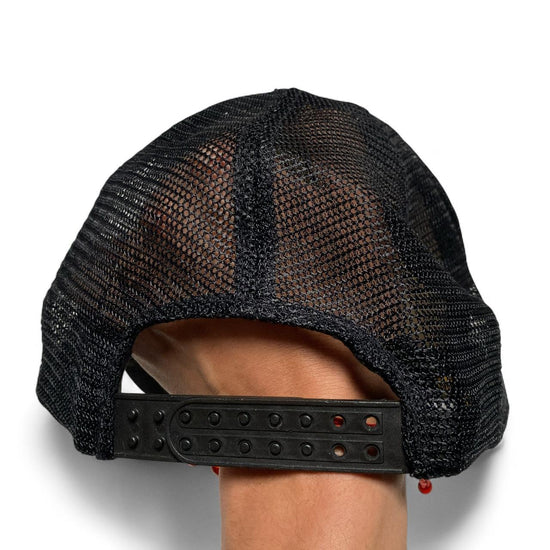 DARE To Resist Drugs And Violence Vintage 90’s black trucker hat