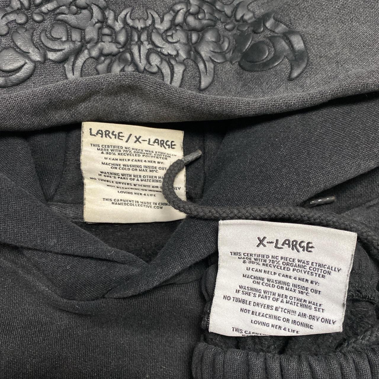 Named Collective Euphoria Black and Grey Puff Print Full Tracksuit (XL)