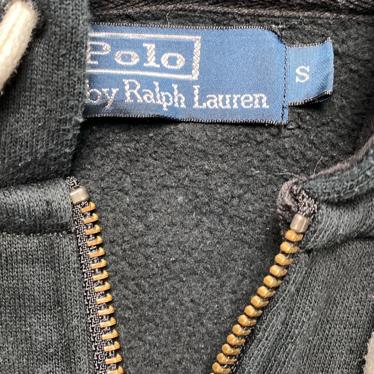 Polo Ralph Lauren Black and Red Hoodie (S)