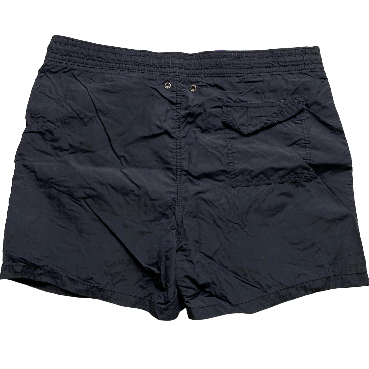 Polo Ralph Lauren Black and Purple Swim Shorts (M)