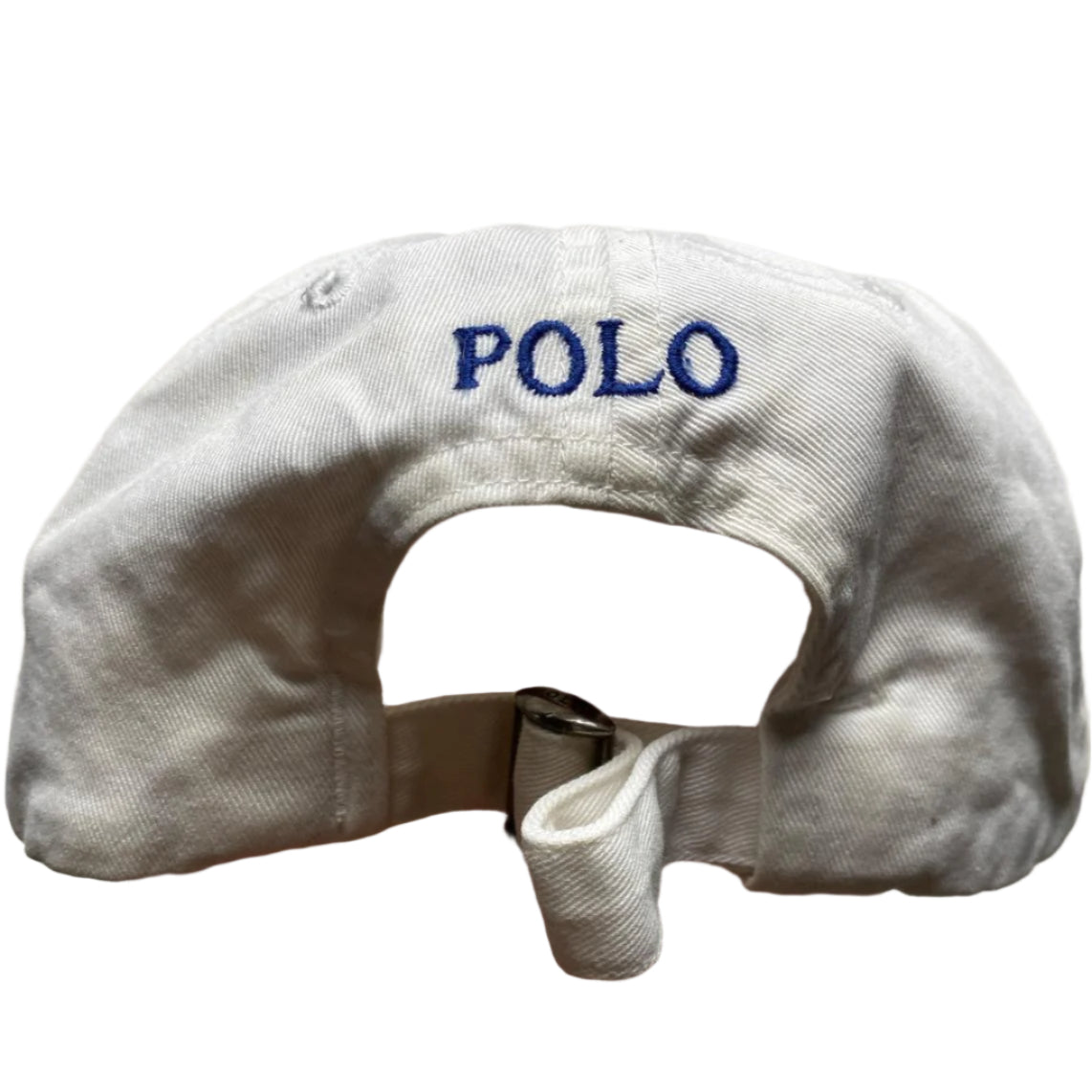 Polo Ralph Lauren White and Blue Cap