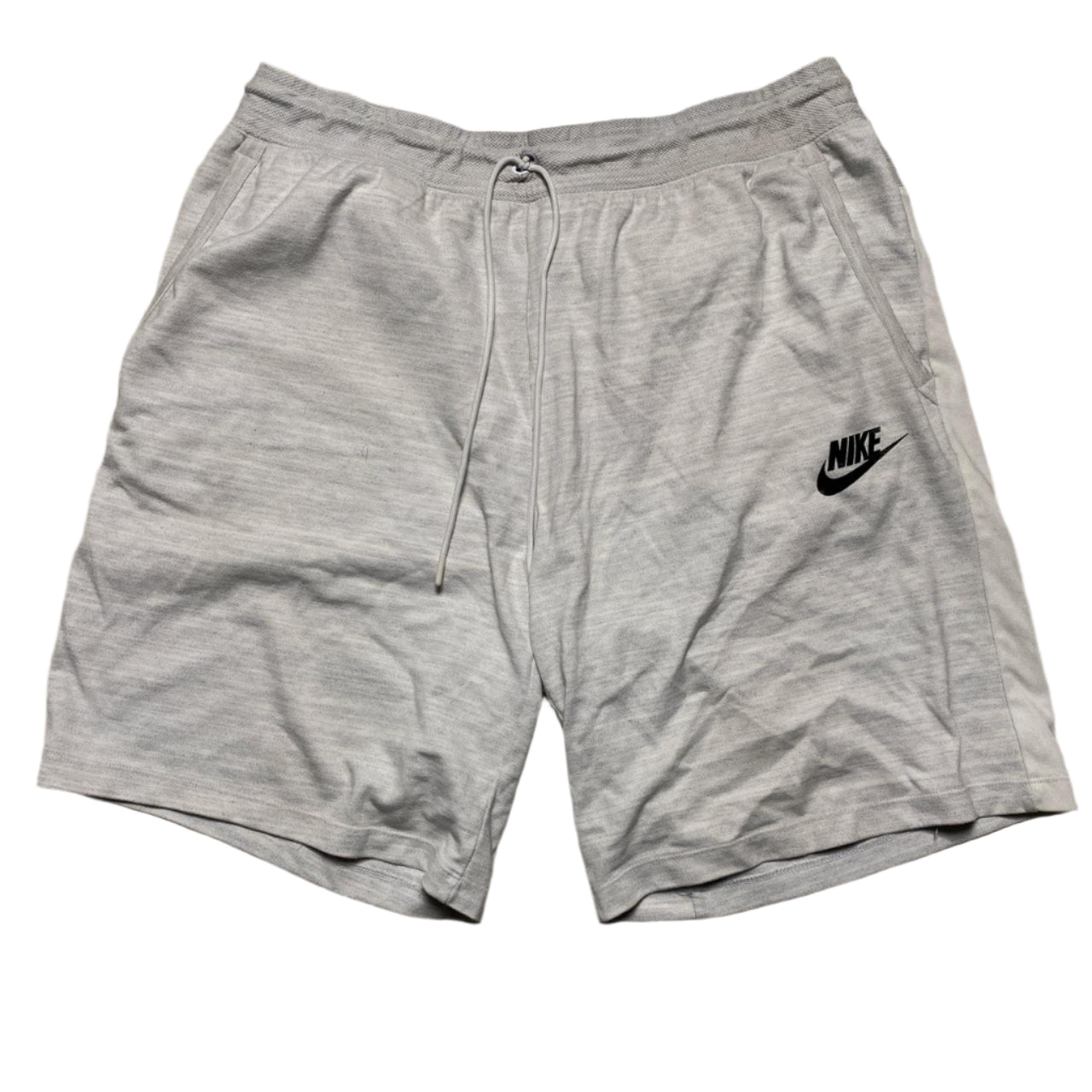 Nike Grey and Black Shorts (2XL)