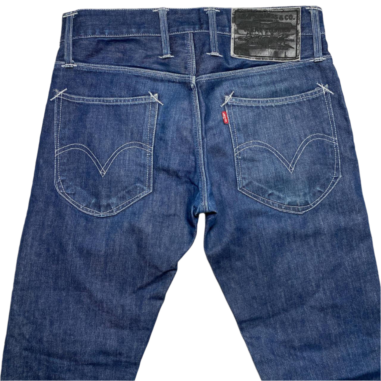Levis 586 Baggy Navy Jeans (W 32)