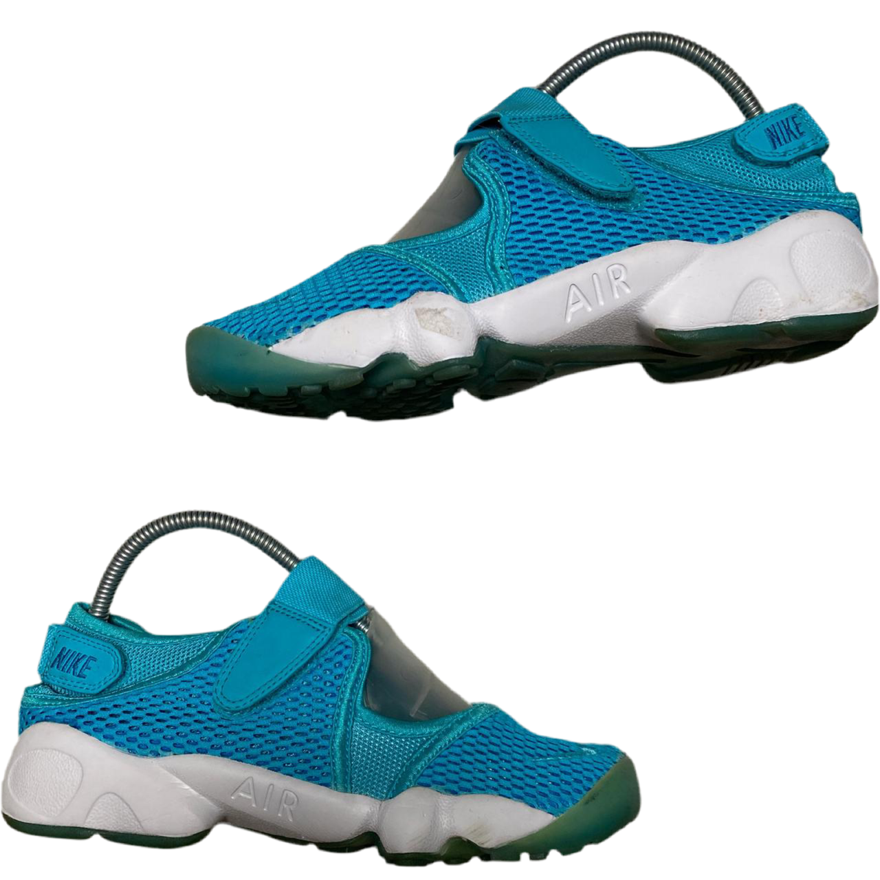 Nike Air Rift Split Tabi Toe Light Blue and White (UK 5.5)