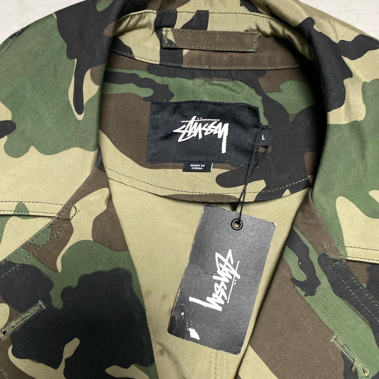 Stussy Camouflage Long Trench Coat (L)