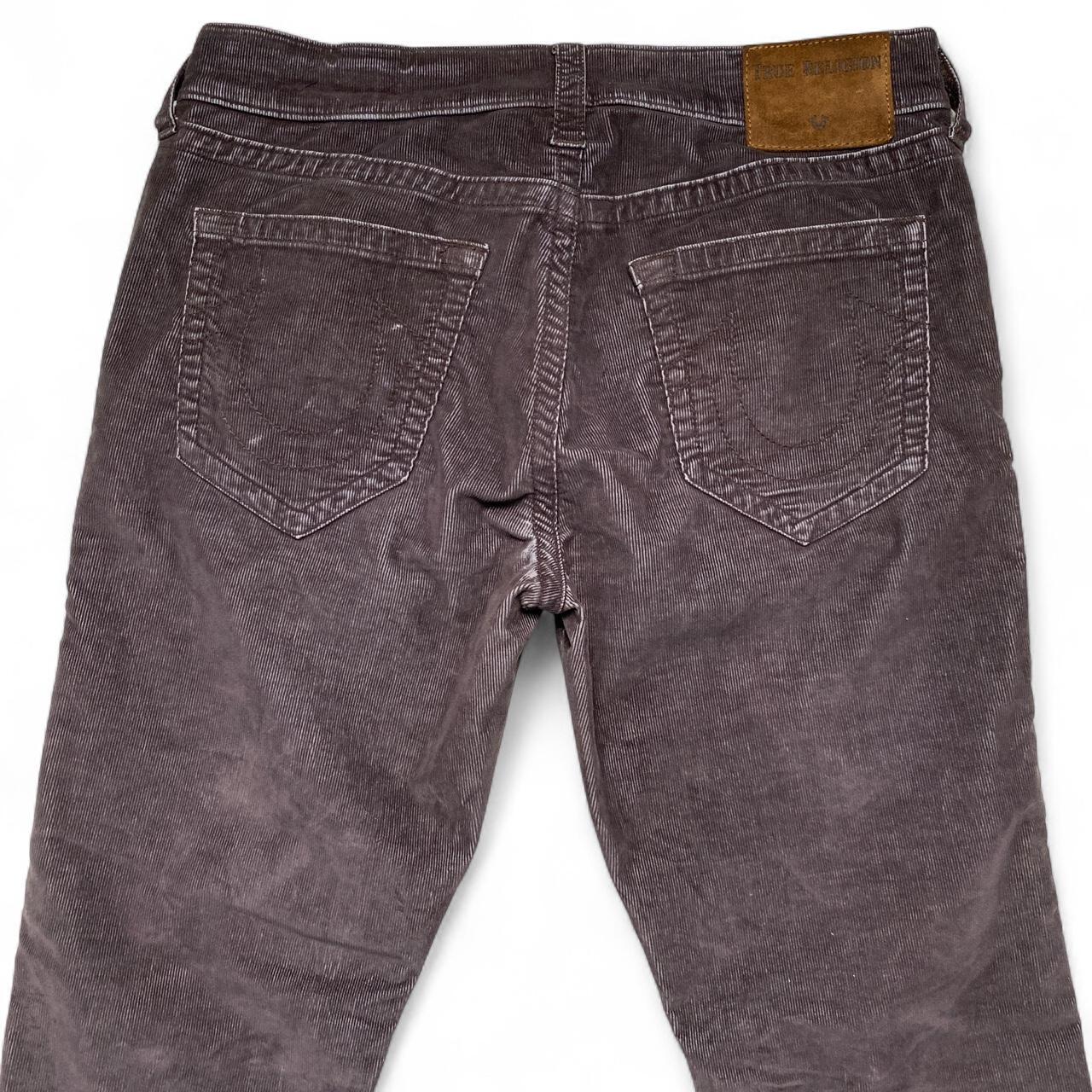 True Religion Brown Geno Corduroy Jeans (33W)