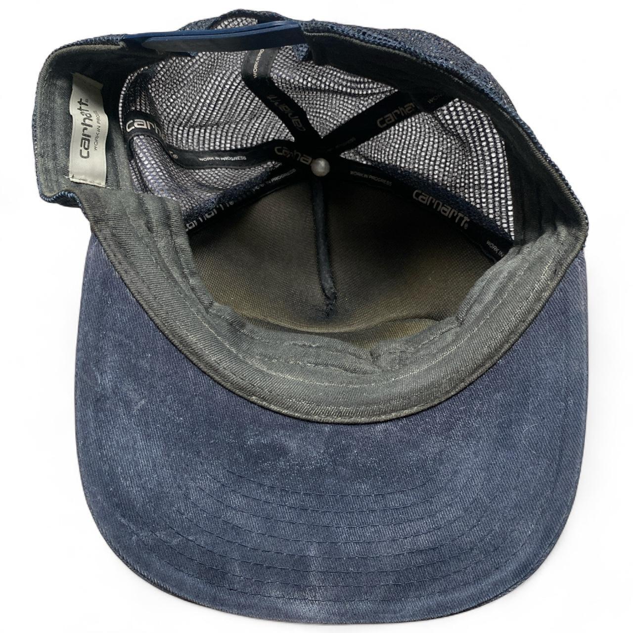 Carhartt Navy and White Trucker Cap