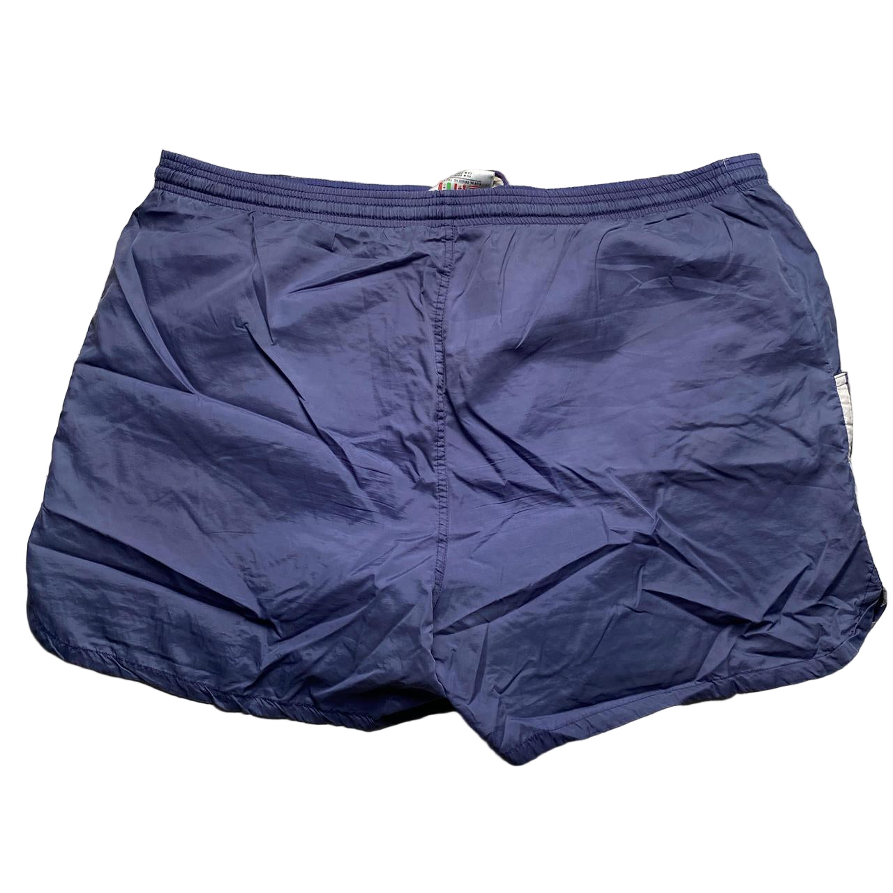 Adidas Vintage Purple Pink and White Shell Shorts (XL)