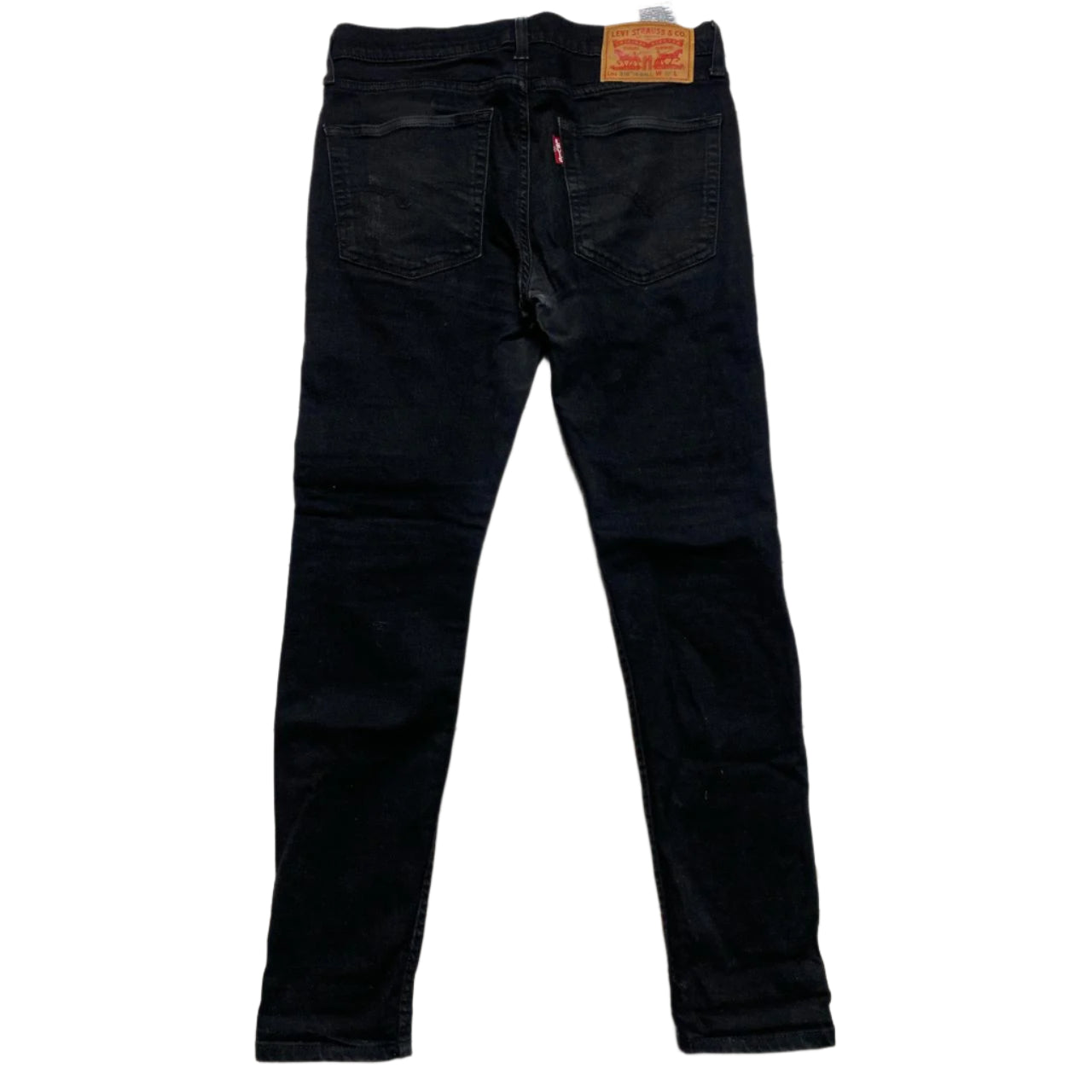 Levis 519 Hi Ball Black Slim Jeans (32W)