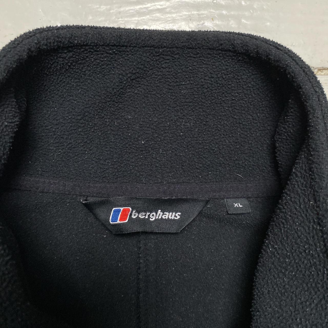 Berghaus Black Fleece Zip Jumper (XL)