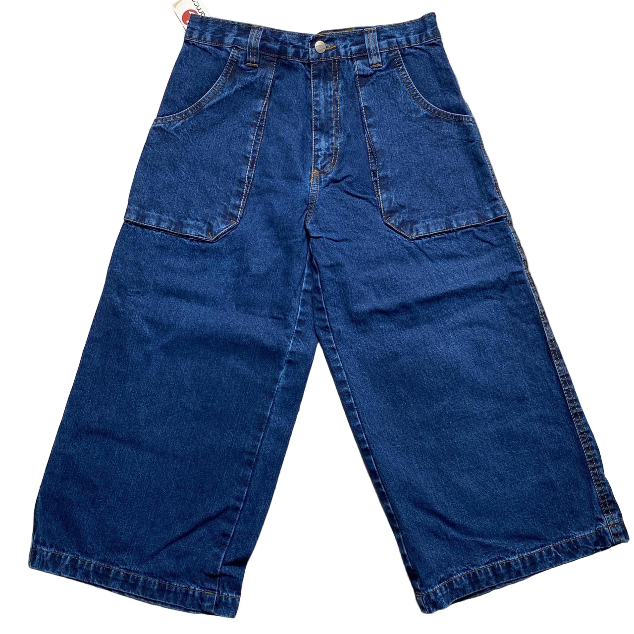 Criminal Damage Baggy Vintage y2k Jorts Jean Shorts (34W)