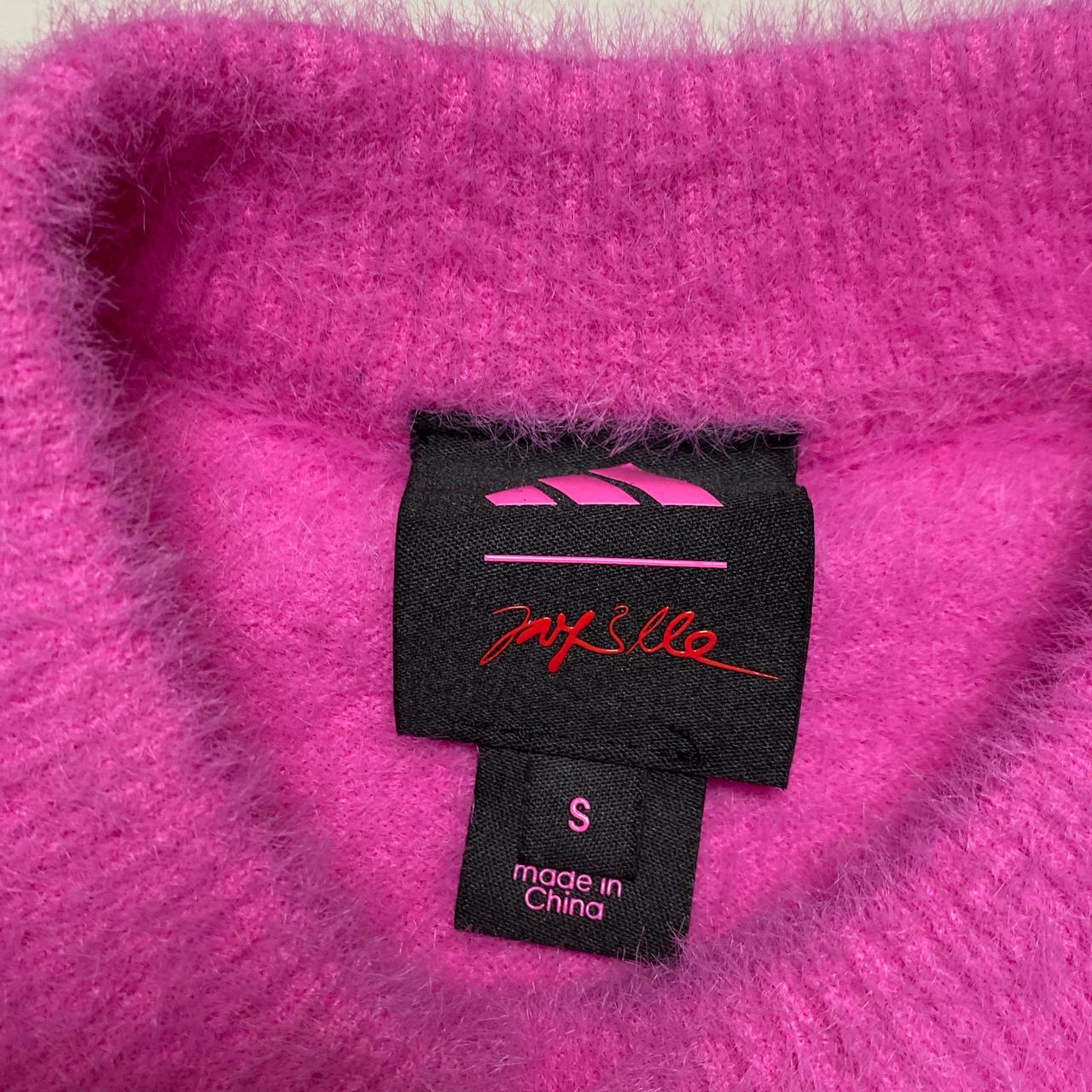 Adidas Jay 3lle Pink and Purple Mohair Jumper (S)