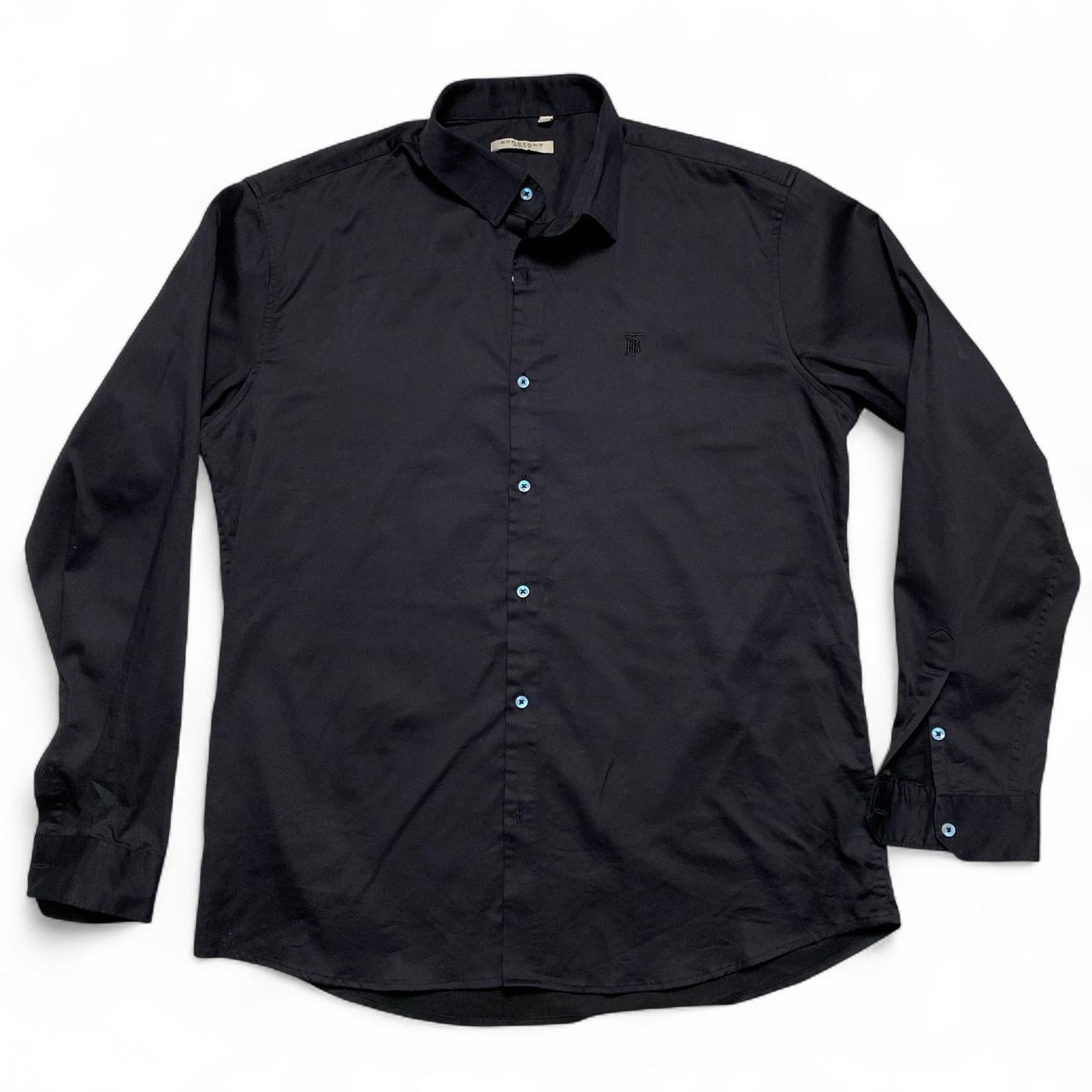 Burberry Brit Triple Black Long Sleeve Shirt (2XL)