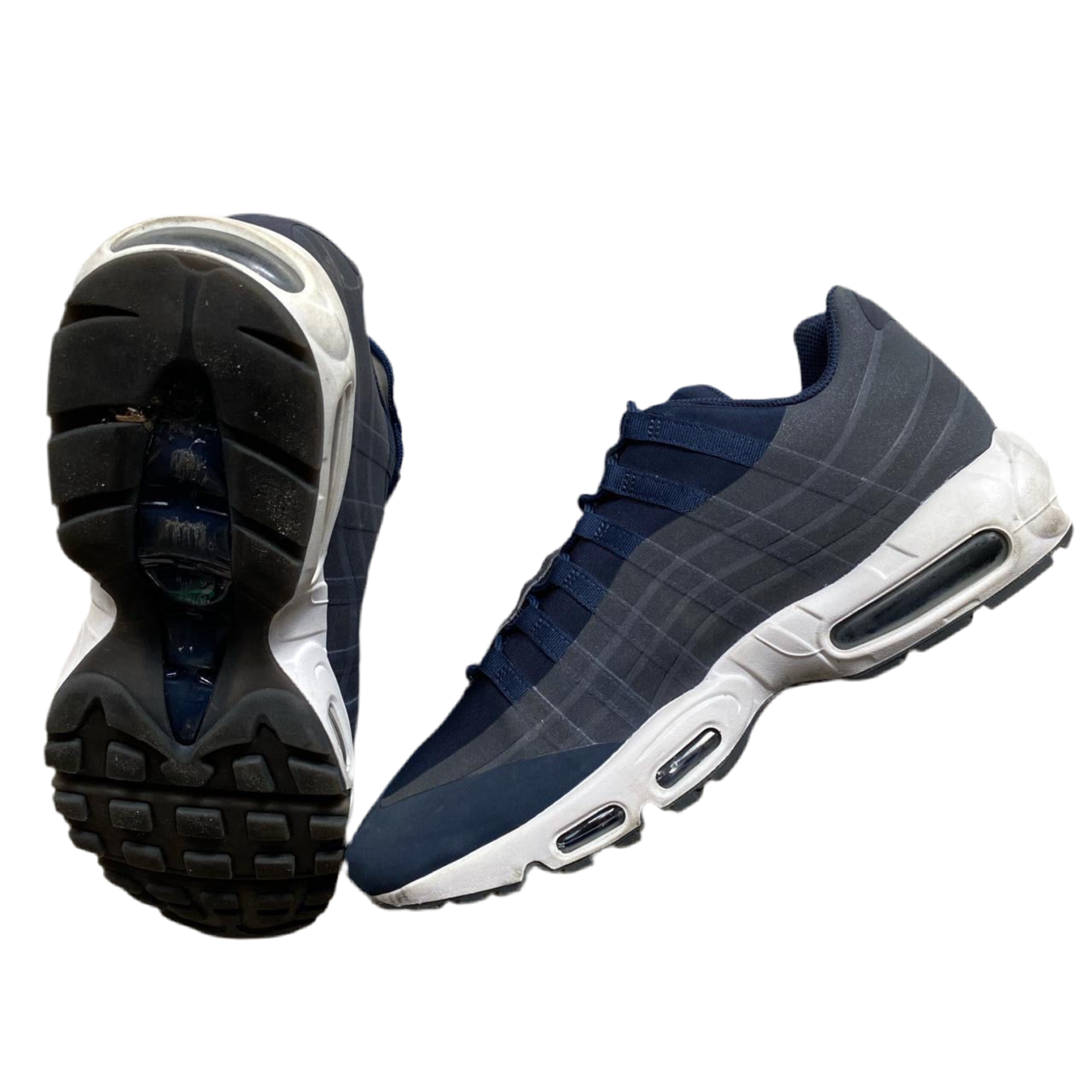 Nike Air Max 95 Navy and White (UK 10.5)