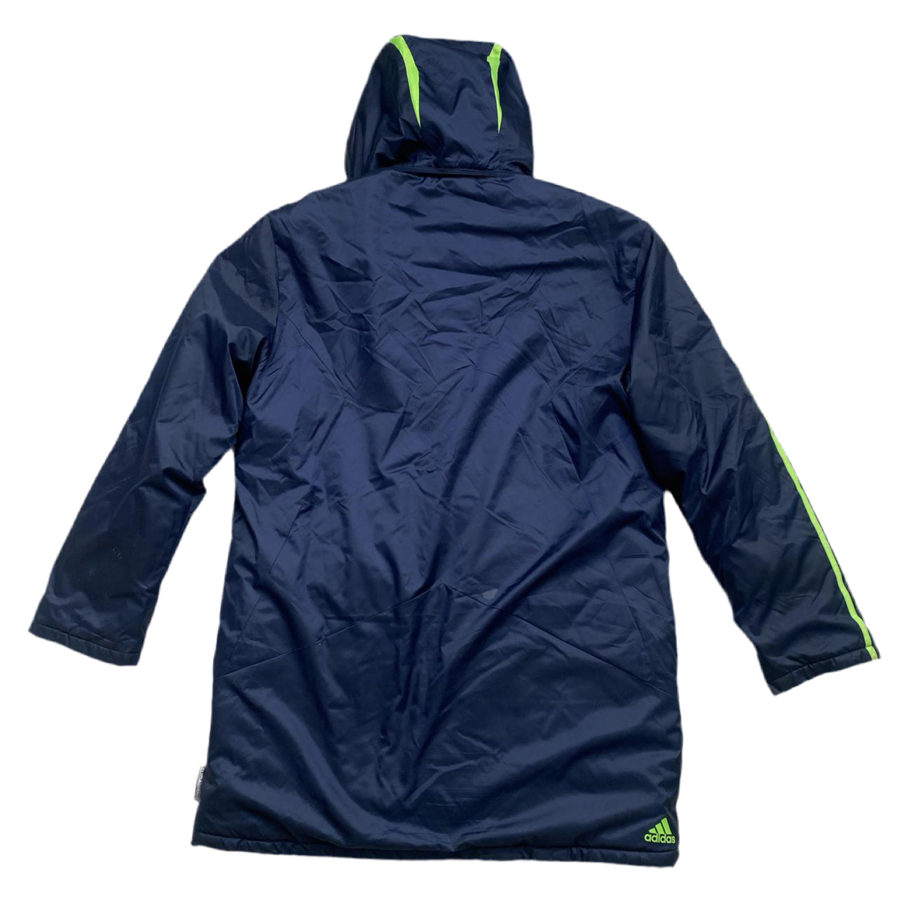 Adidas Climawarm Chelsea Champions League Vintage Puffer Long Parka Coat (L)