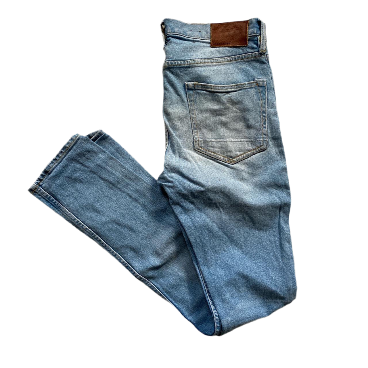 All Saints Light Blue Cigarette Jeans (30W)