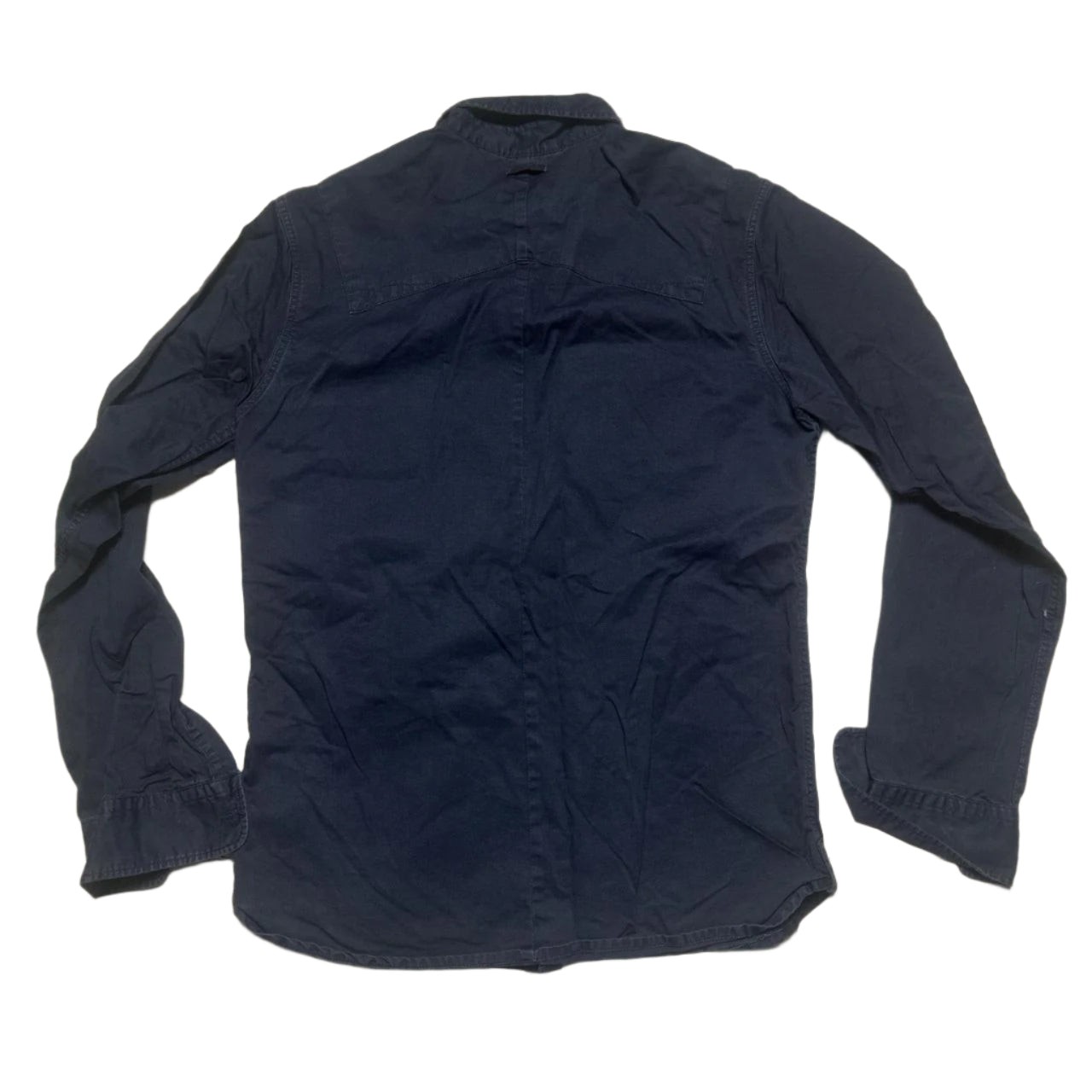 G Star Navy Long Sleeve Shirt (M)