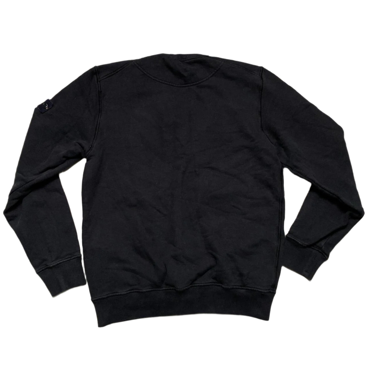 Stone Island Junior Black Crewneck Jumper (S)