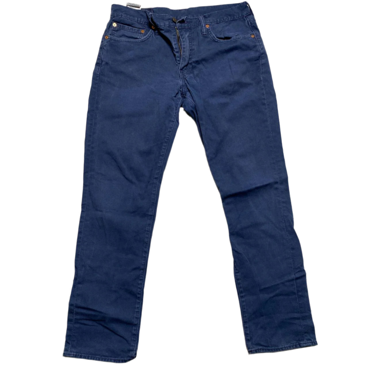 Levis 511 Navy Light Corduroy Slim Jeans (32W)
