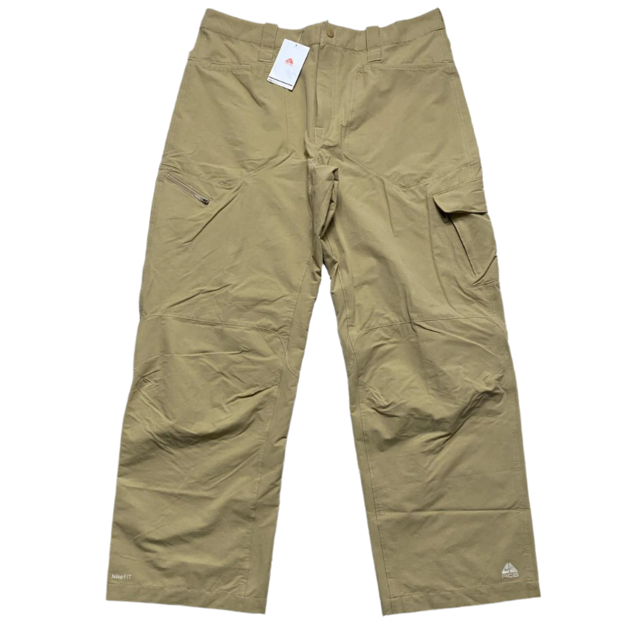 Nike ACG Vintage Y2K Cream Khaki Cargo Trousers (36W)