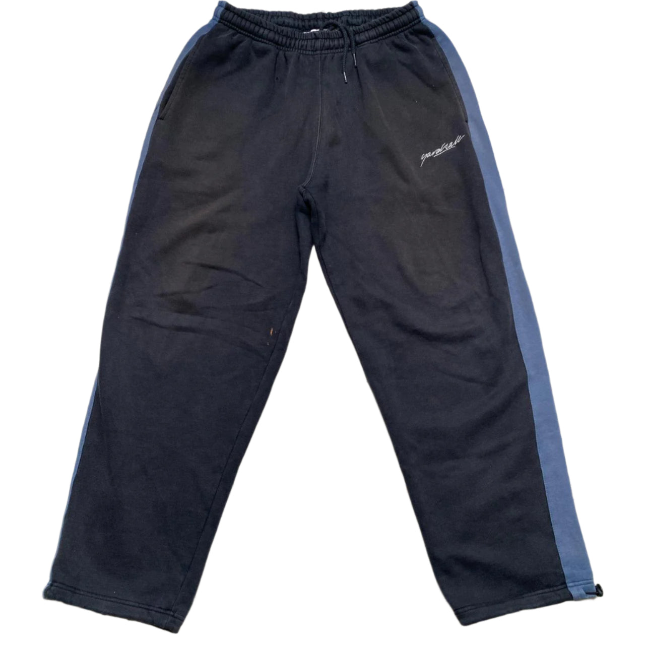 Yardsale Baggy Navy and Blue Joggers (L)