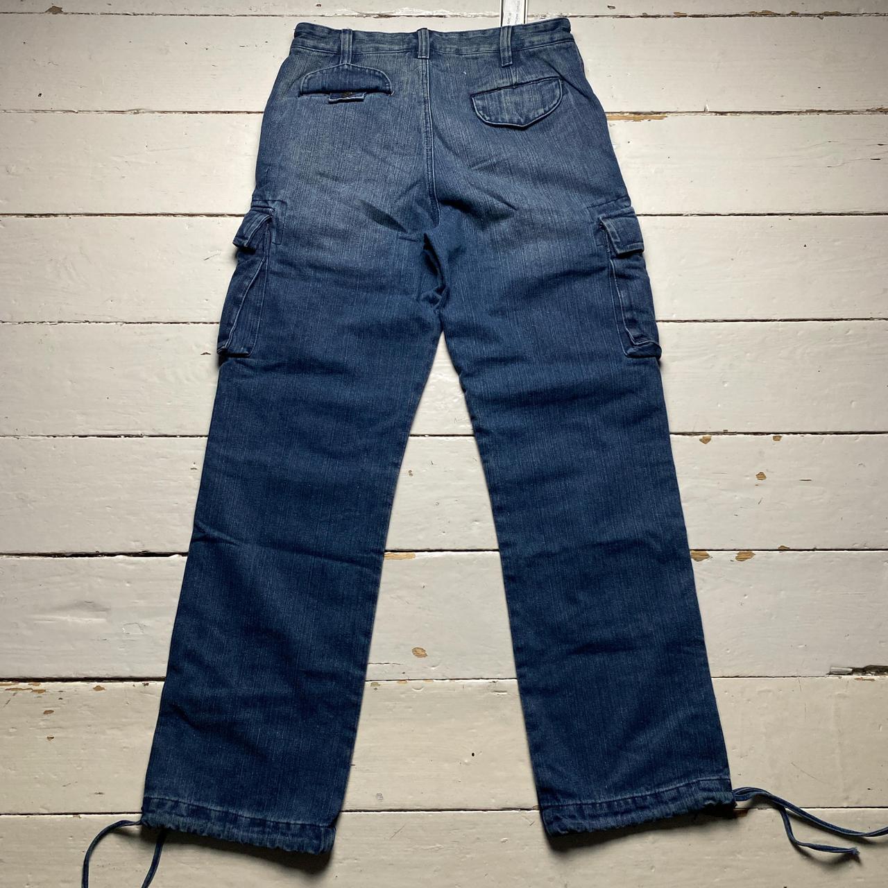 Criminal Damage Baggy Cargo Jeans Trousers