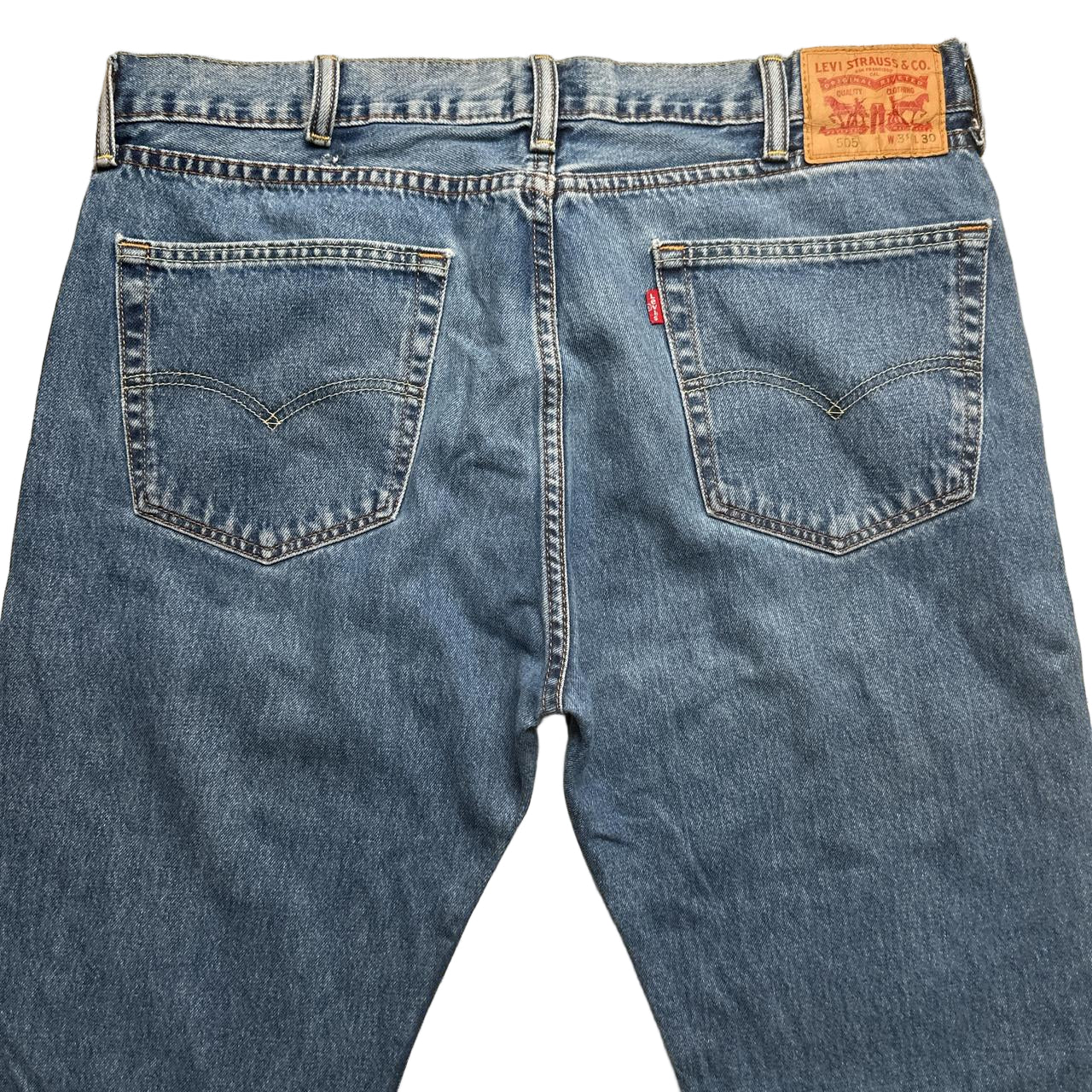 Levis 505 Baggy Light Blue Jeans (38W)