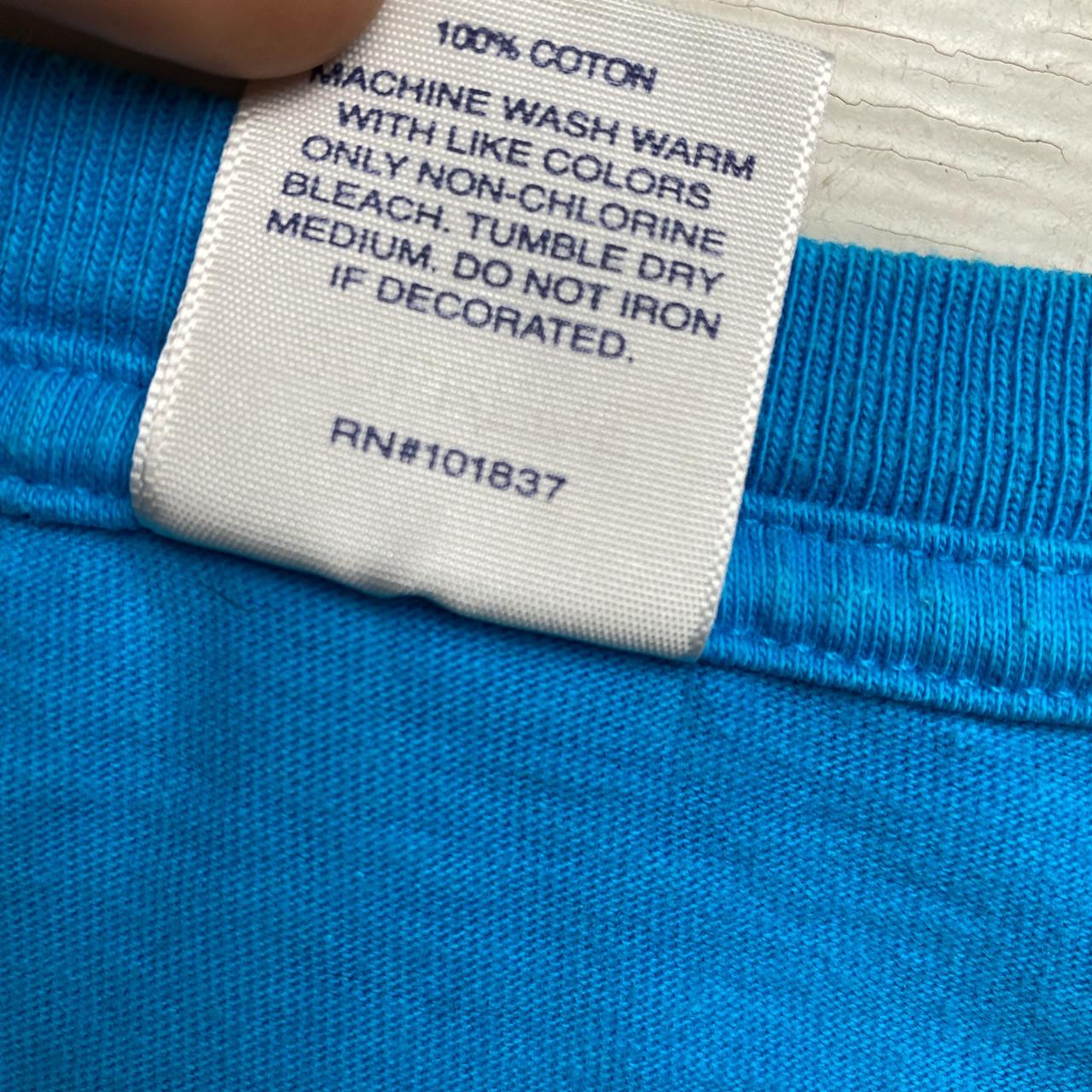 Supreme Blue and Black Justice For All T Shirt (M)