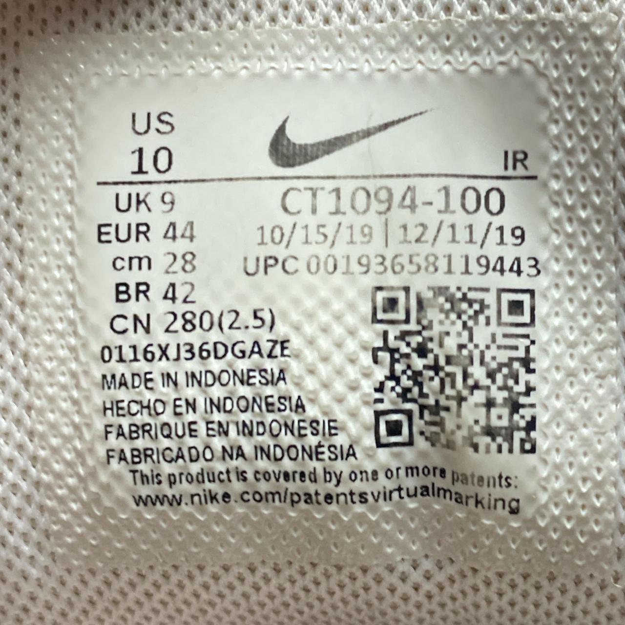 Nike Air Max Plus TN White Navy Gold (UK9)