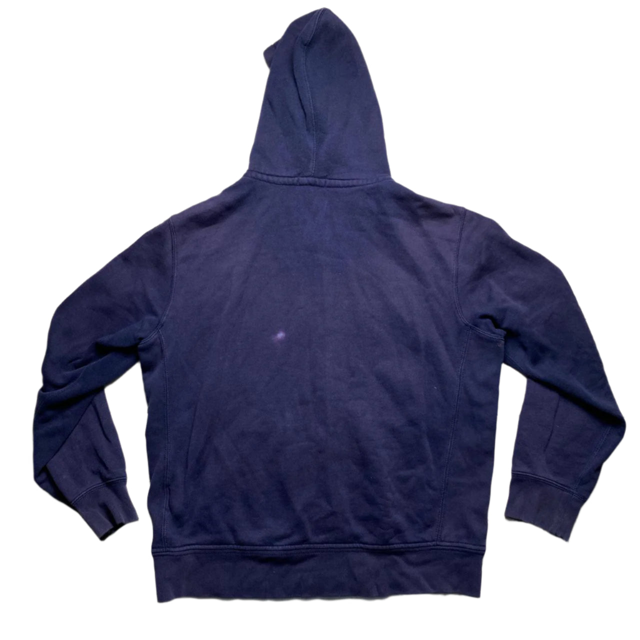 Polo Ralph Lauren Navy and Yellow Pony Hoodie (L)