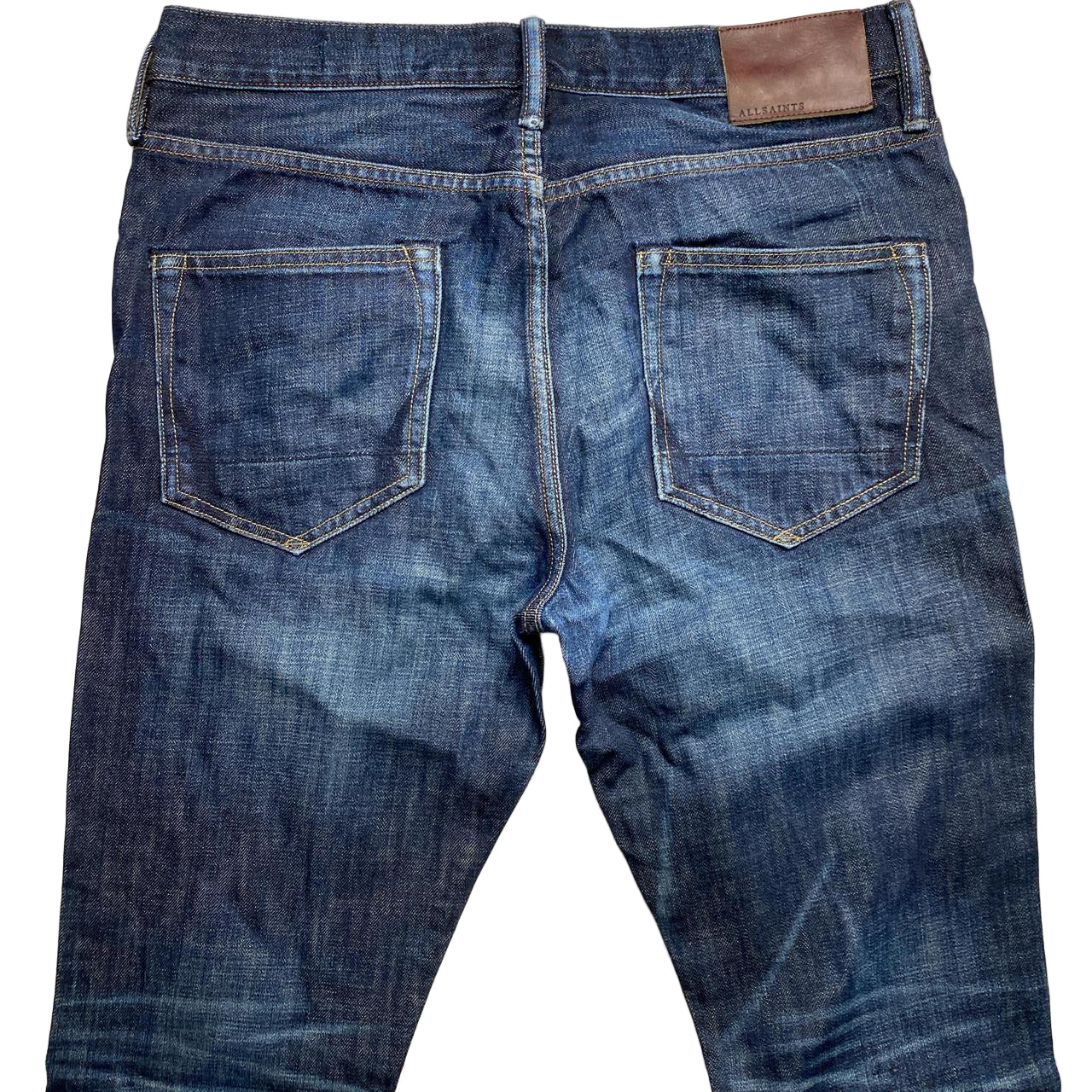 All Saints Pistol Navy Slim Jeans (30W)
