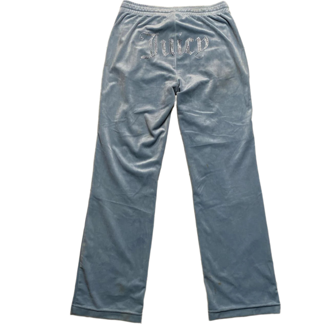 Juicy Couture Baby Blue Diamante Joggers ((L)