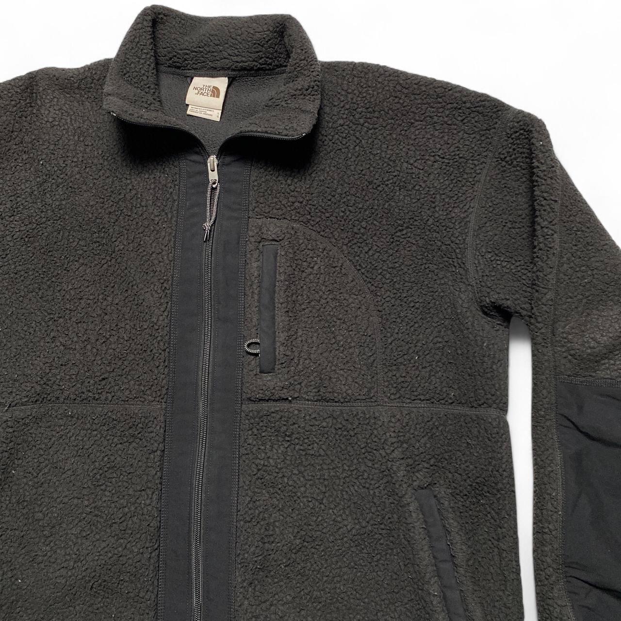 The North Face Black Womens Long Fleece Zip Jumper (L)