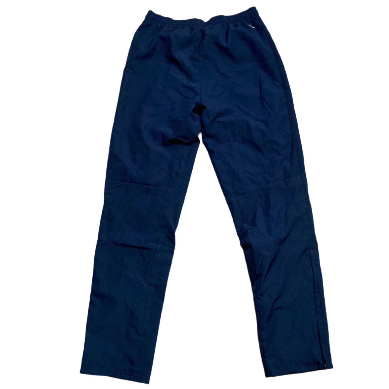 Adidas Climalite Navy and White Shell Trackpant Bottoms (S)