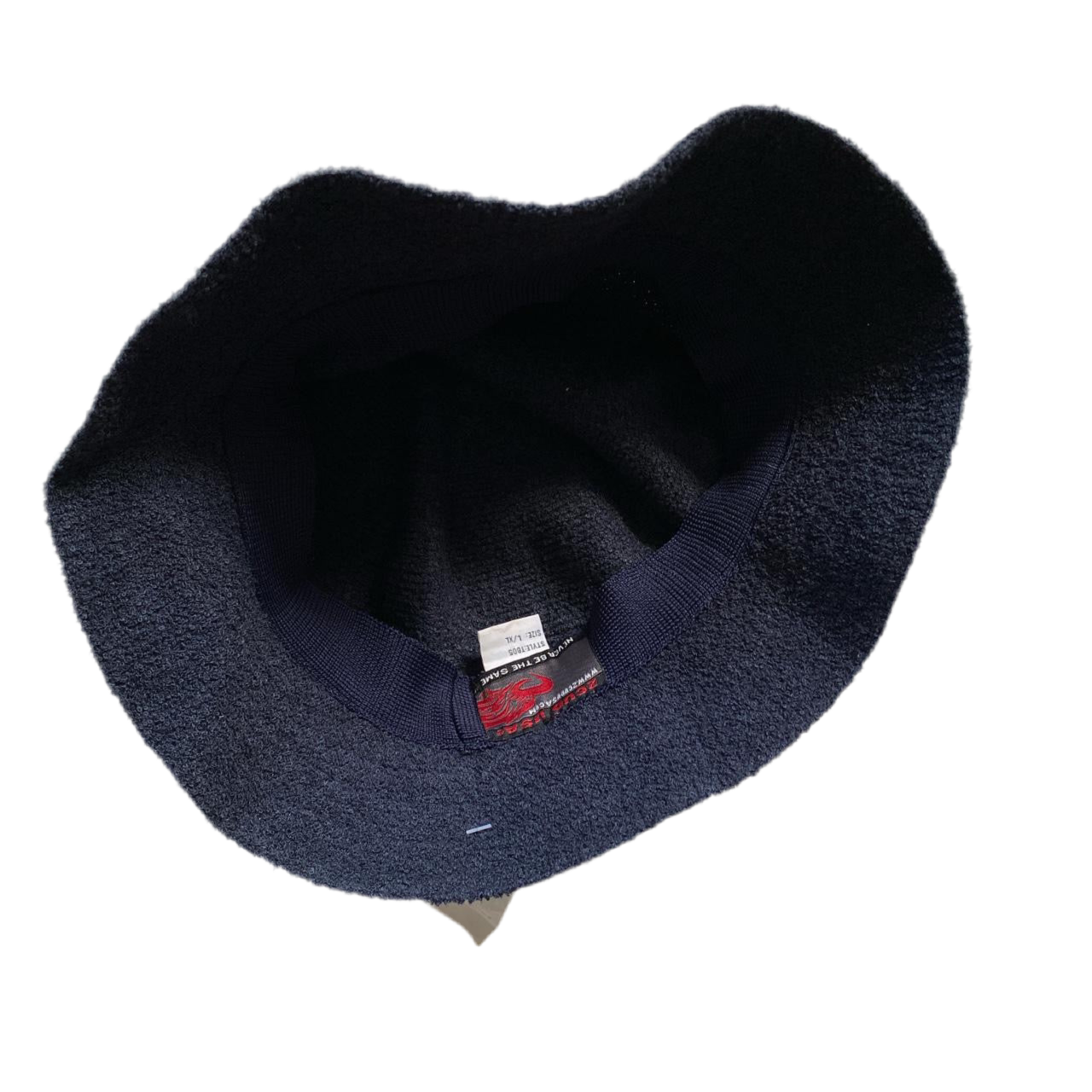 Towelling Navy Bucket Hat (L/XL)
