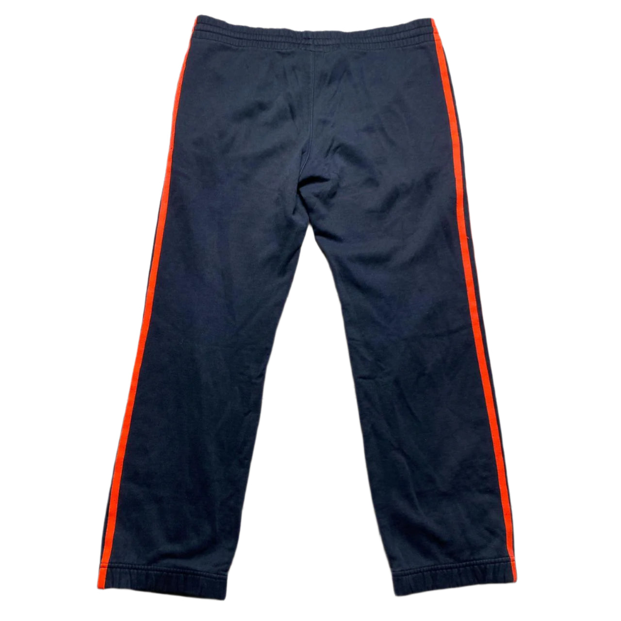 Adidas Navy and Orange Jogger Bottoms (M)