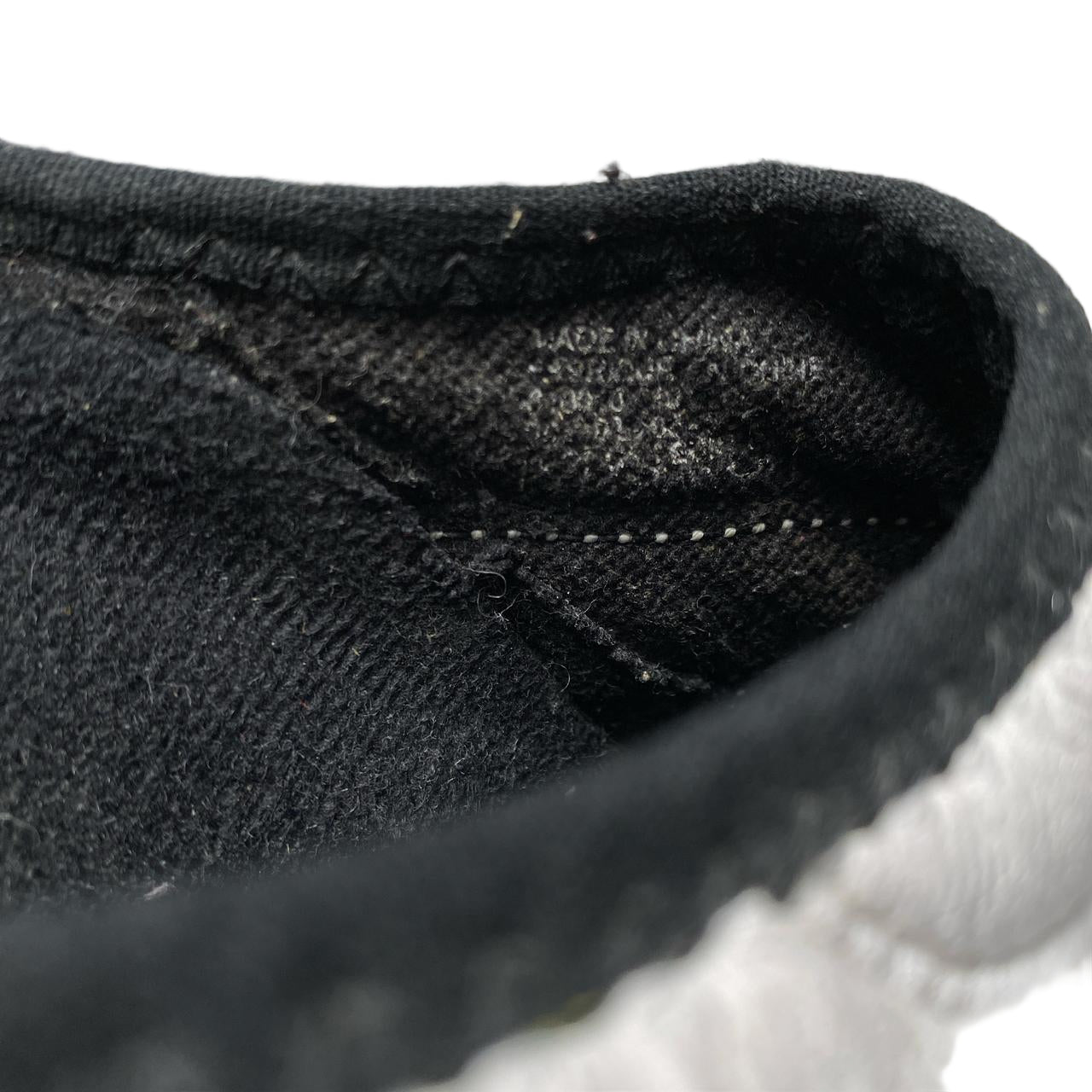 Nike Vintage Air Soc Moc Slipper White and Black Slip On Shoes (UK 4)