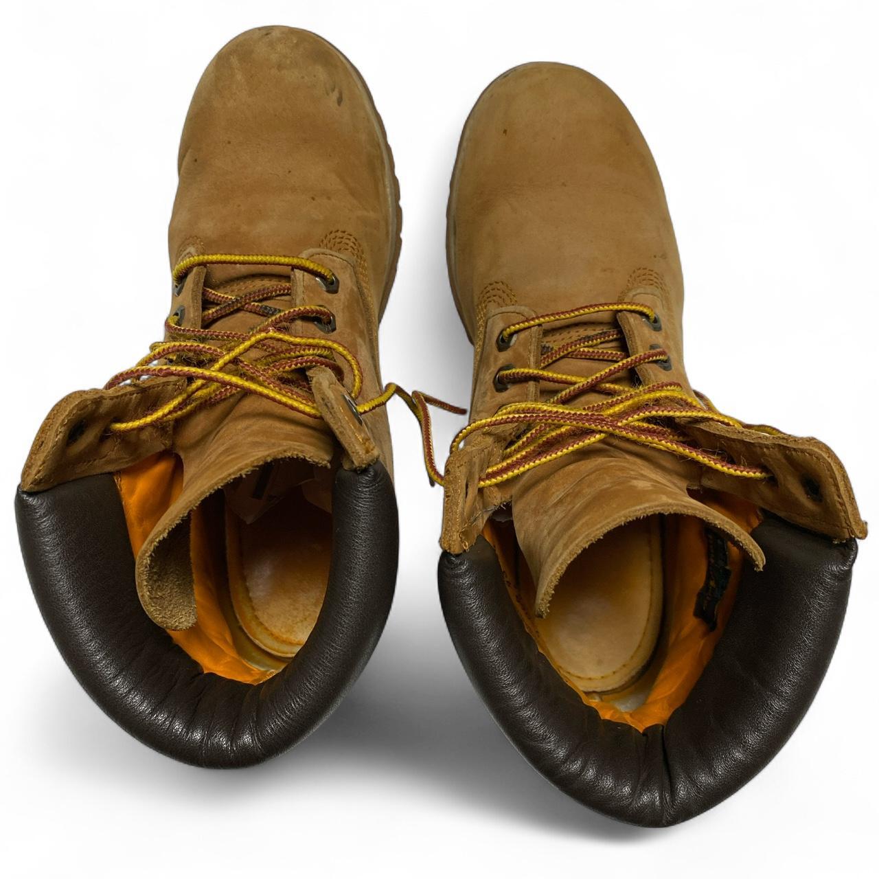 Timberland Nubuck Sand Brown High Top Boots