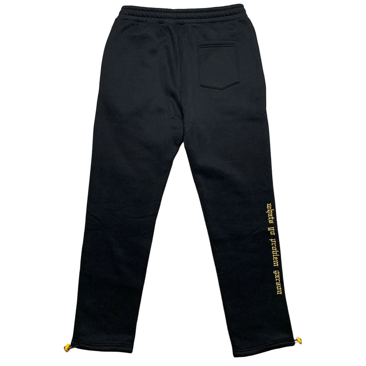 W9 Black n Yellow Joggers (S/M/L/XL)