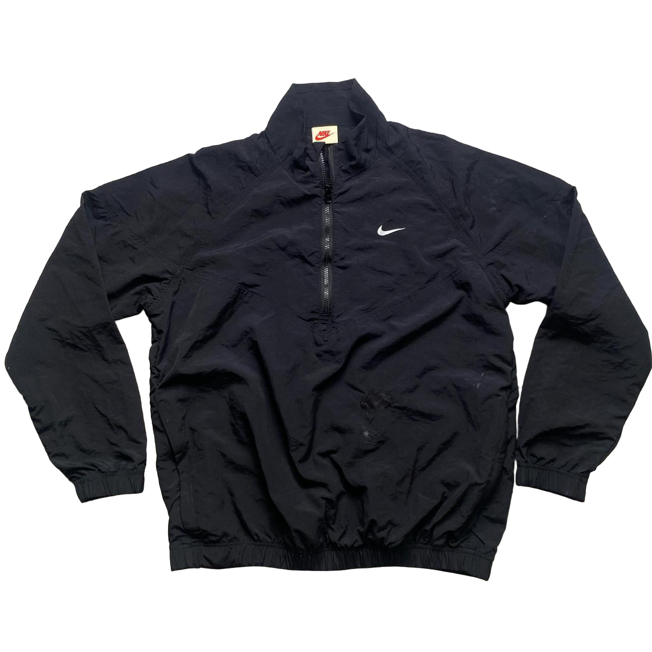 Nike Stussy Black and White Windbreaker (M)