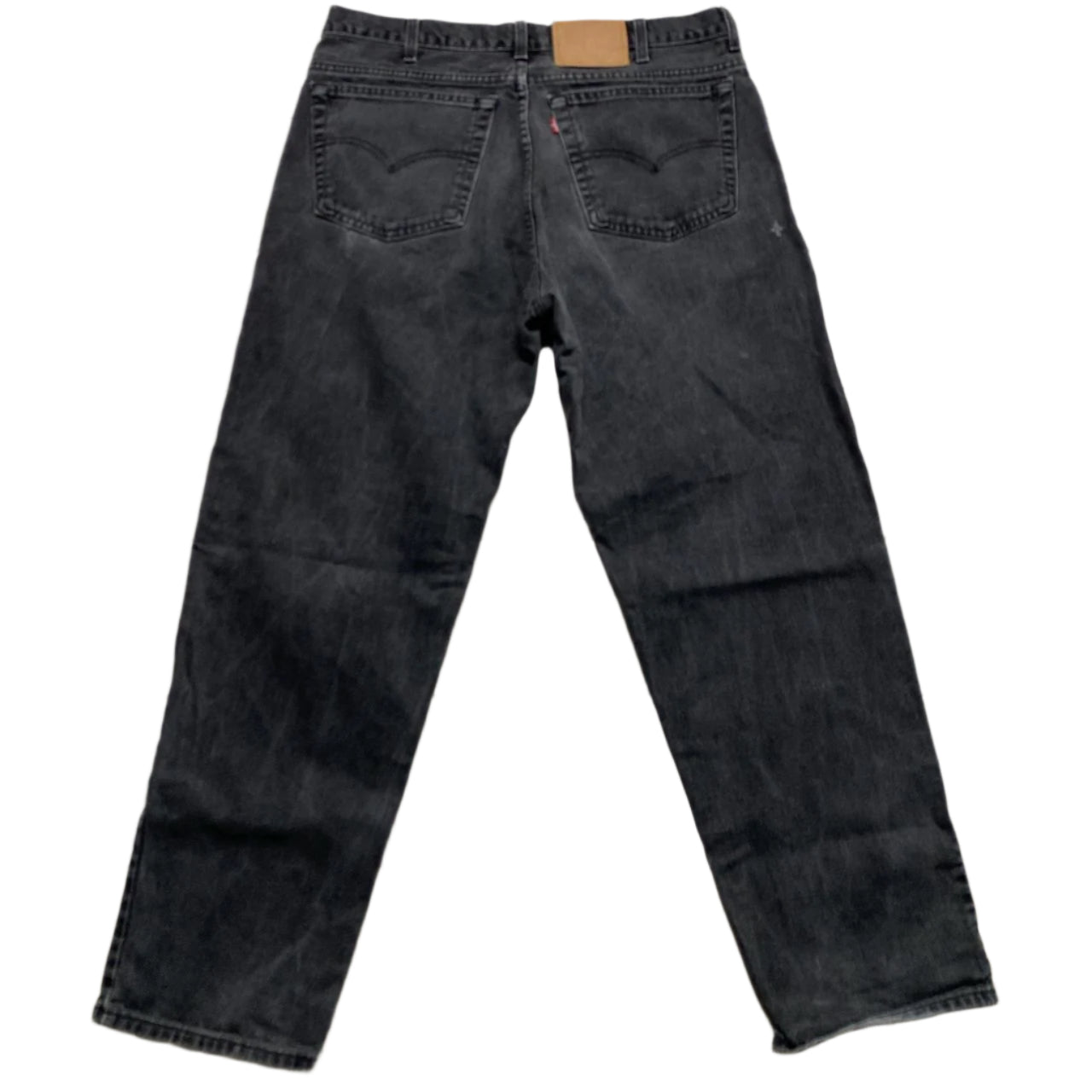 Levis 550 Vintage Baggy Dark Grey Jeans (38W)